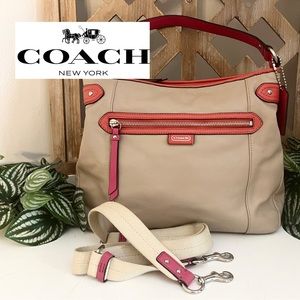 COACH DAISY SPECTATOR LEATHER CONVERTIBLE HOBO BAG PURSE